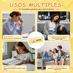 Uso del squishy relajante de mantequilla para estudiantes y trabajo en oficina